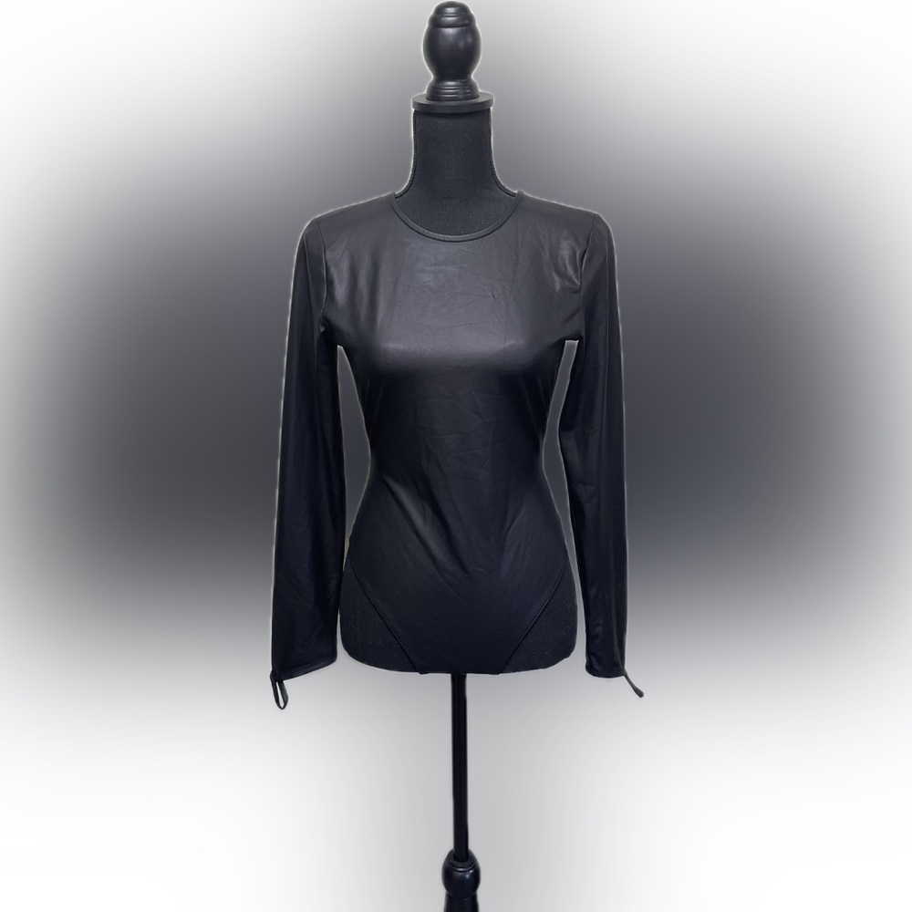 Disturbia Black Long Sleeve Bodysuit - Picture 8 of 10